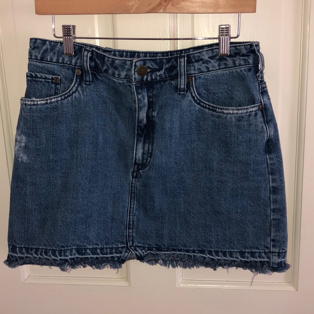 Denim skirt